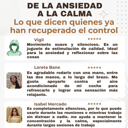 Rodillo Antiestrés para Calma y Concentración